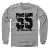 Mens Long Sleeve Heather Gray