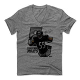 Mens Men's V-Neck Heather Gray