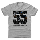 Mens Cotton T-Shirt Heather Gray