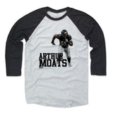 Mens Baseball T-Shirt Black / Ash