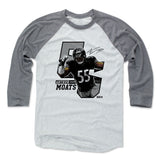 Mens Baseball T-Shirt Heather Gray / Ash