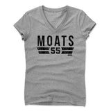 Womens Women's V-Neck Athletic Gray