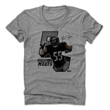 Womens Women's Scoop Neck Athletic Gray